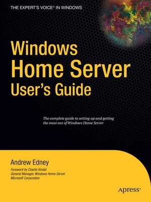 cover image of Windows Home Server Users Guide